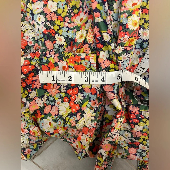 J. Crew x Liberty of London Thorpe Floral Sleeveless Top & Shorts SET S/4 - Picture 10 of 13